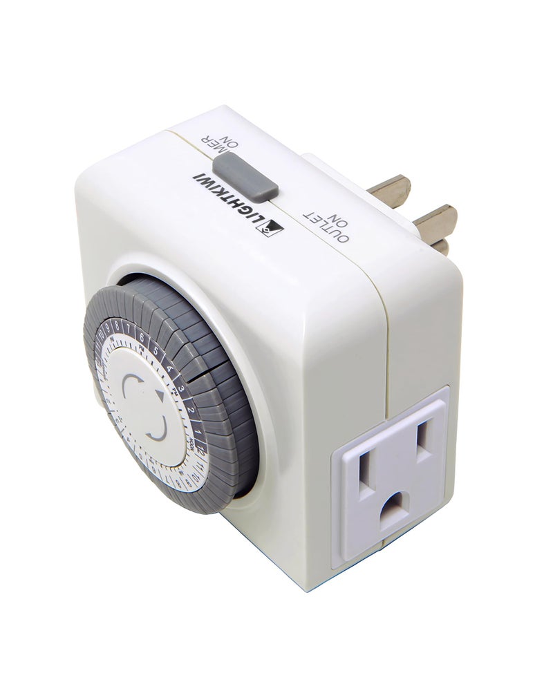 Lightkiwi Q6914 Mechanical Timer for Low Voltage Landscape Lighting Transformer - Image 5